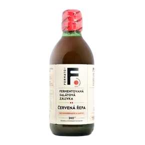 Fermato Fermentovaná rajčatová zálivka Červená řepa 340 ml